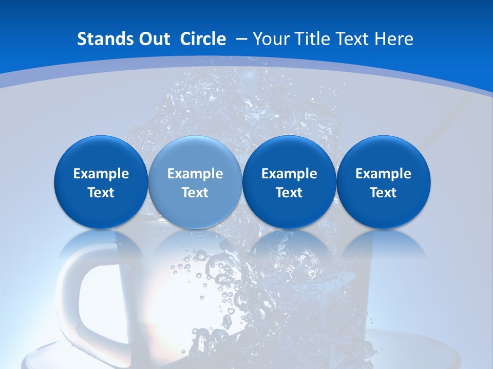 Office Figure Company PowerPoint Template