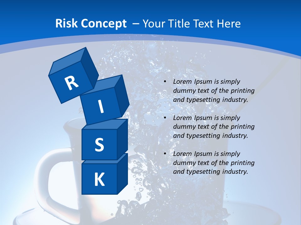 Office Figure Company PowerPoint Template