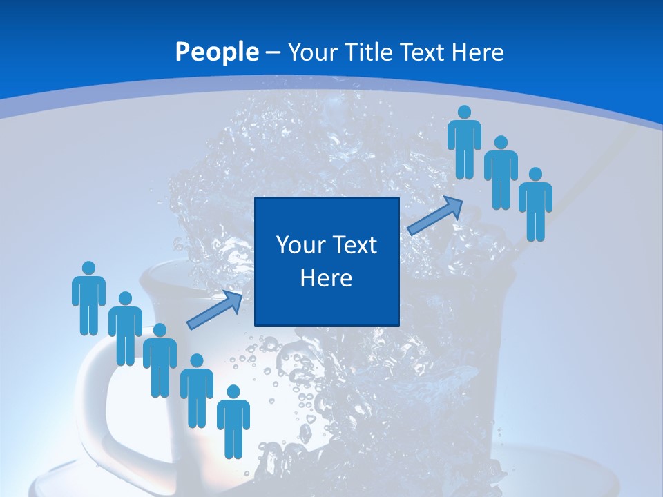 Office Figure Company PowerPoint Template