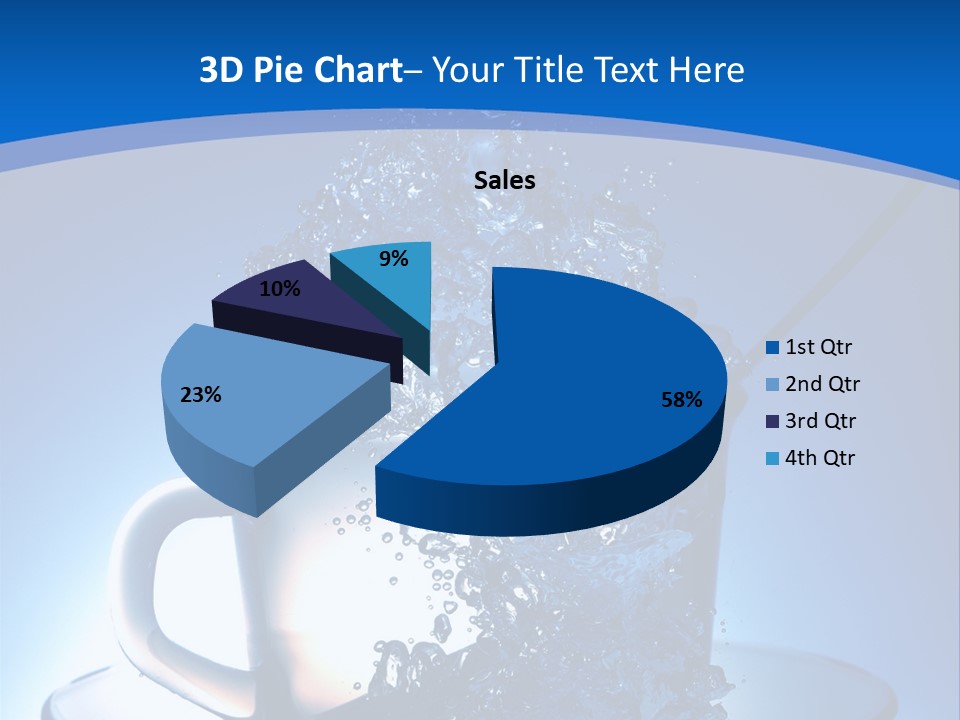 Office Figure Company PowerPoint Template