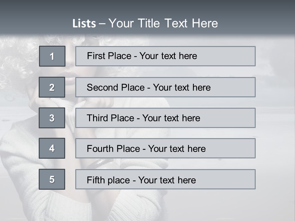 Sexy Studio Fashion PowerPoint Template