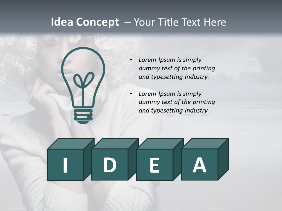 Sexy Studio Fashion PowerPoint Template