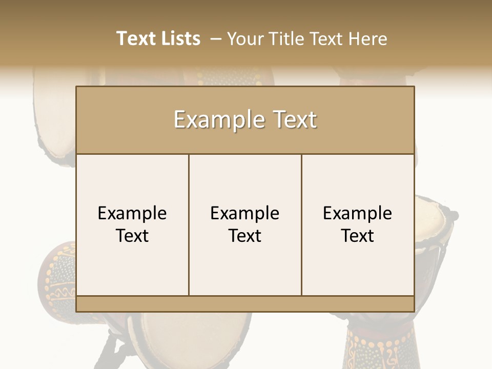 Instrument Equipment Exotic PowerPoint Template
