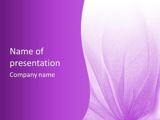 Bright Ribbon Ripple PowerPoint Template