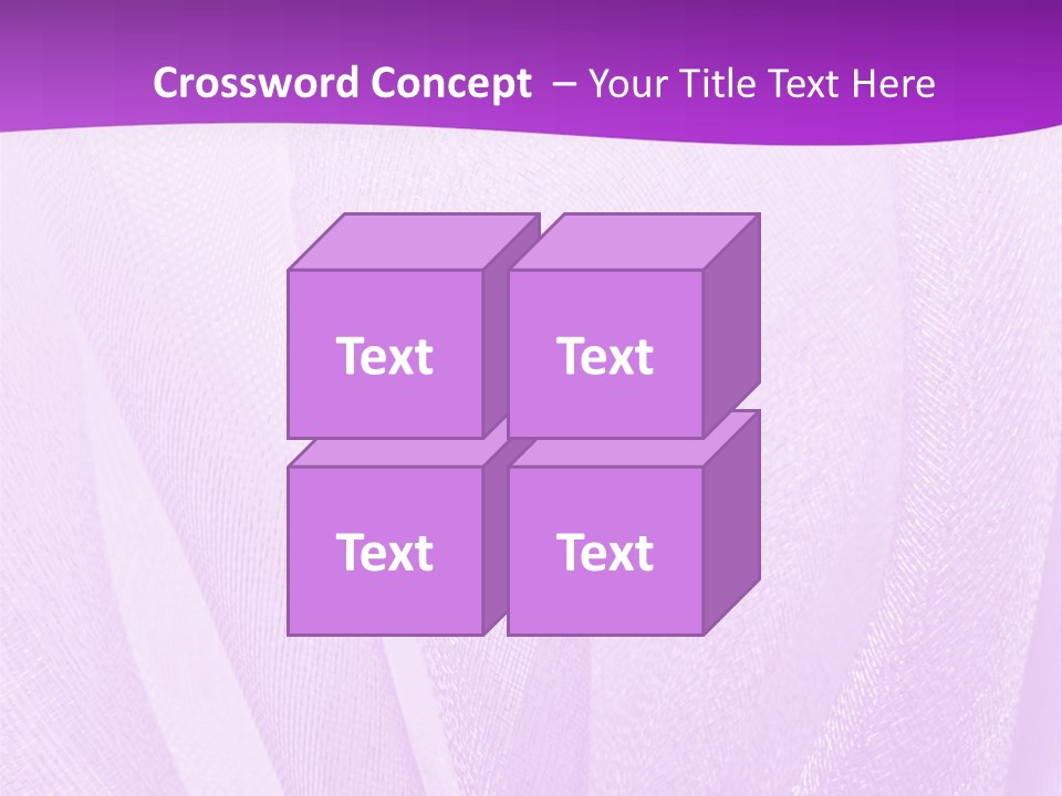 Bright Ribbon Ripple PowerPoint Template