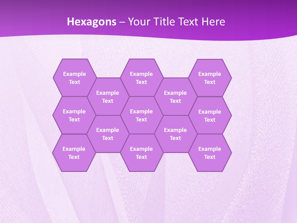 Bright Ribbon Ripple PowerPoint Template