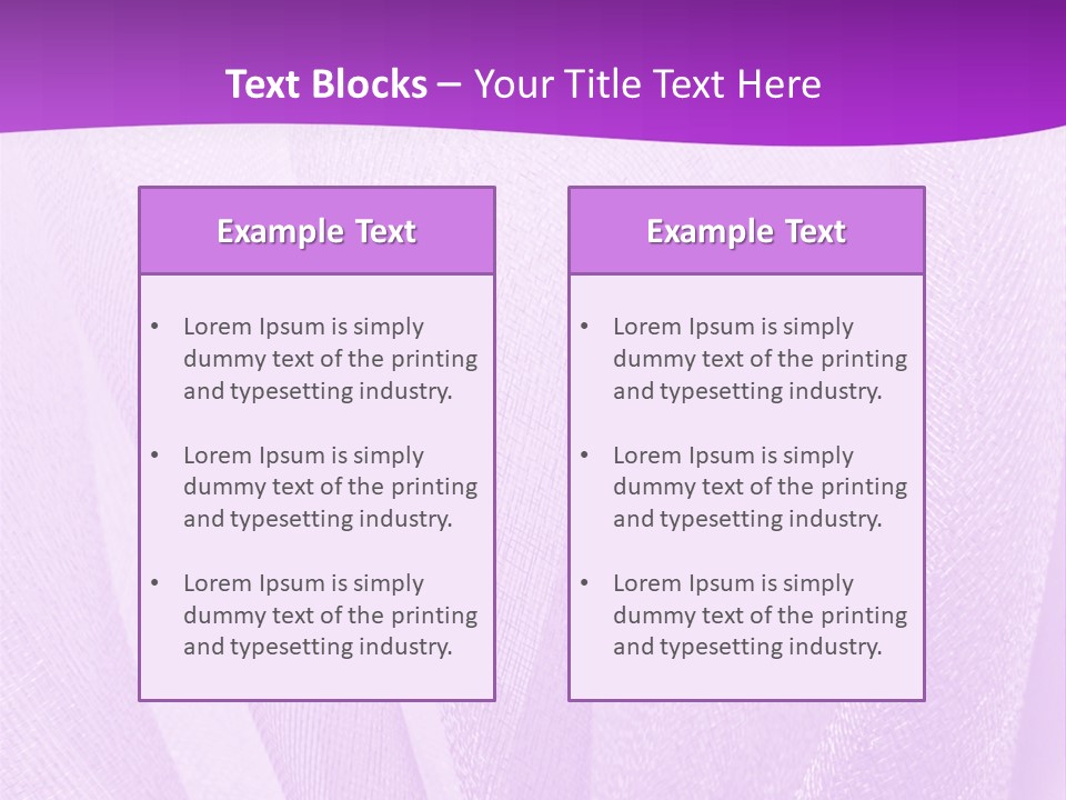 Bright Ribbon Ripple PowerPoint Template
