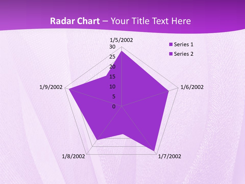 Bright Ribbon Ripple PowerPoint Template