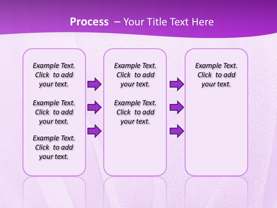 Bright Ribbon Ripple PowerPoint Template