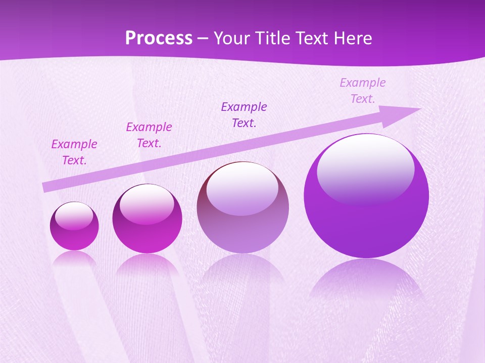 Bright Ribbon Ripple PowerPoint Template
