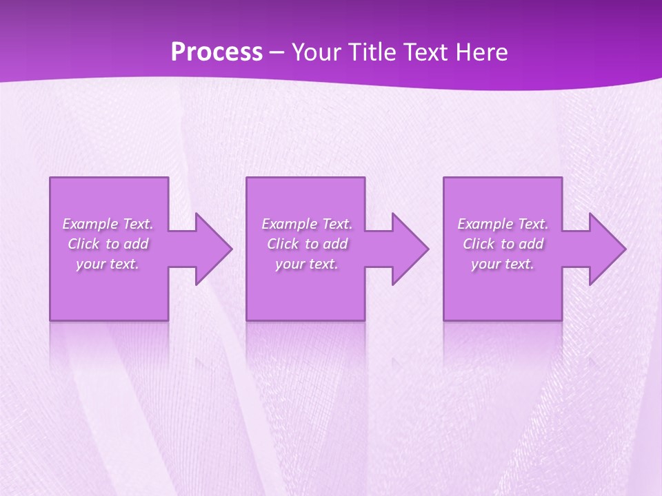 Bright Ribbon Ripple PowerPoint Template