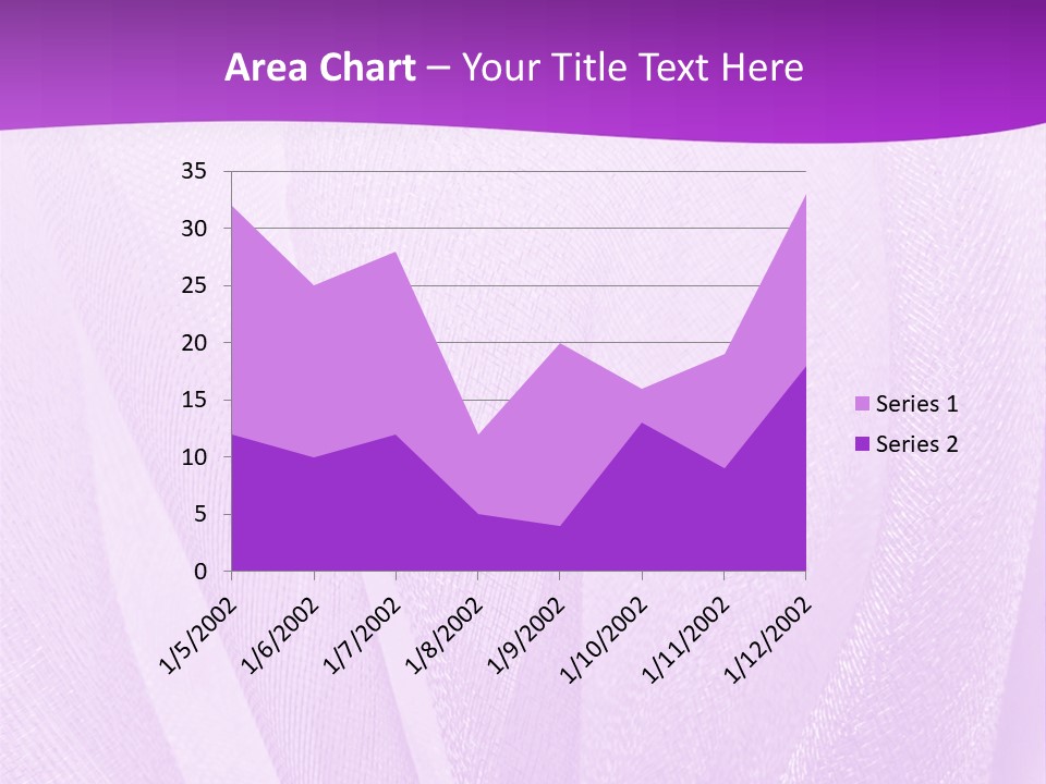 Bright Ribbon Ripple PowerPoint Template