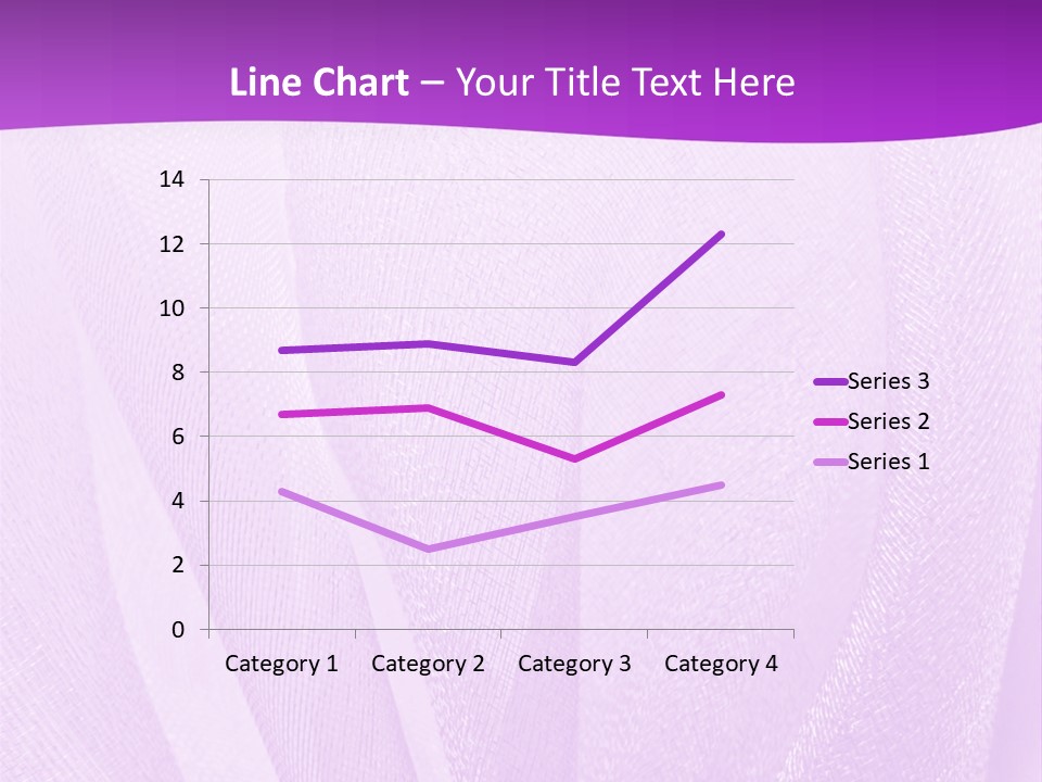 Bright Ribbon Ripple PowerPoint Template