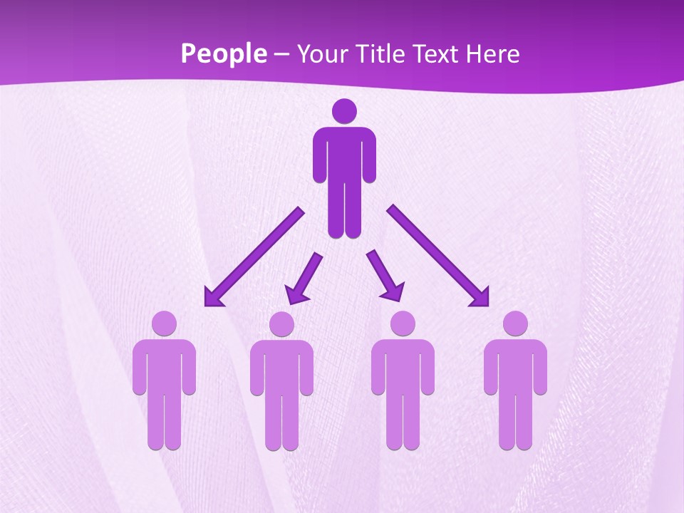 Bright Ribbon Ripple PowerPoint Template