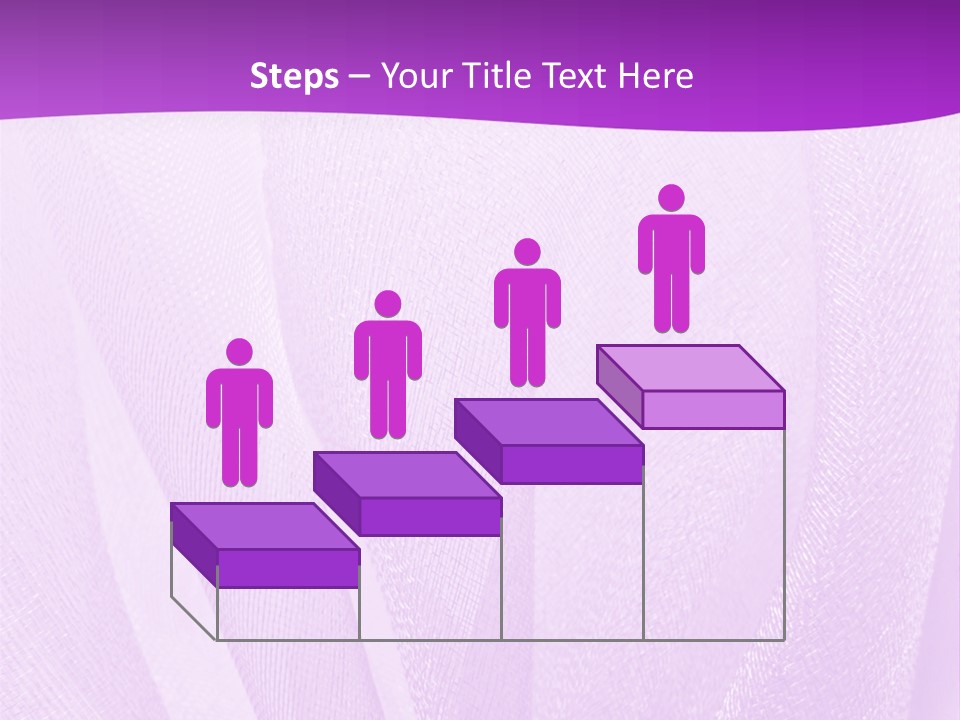 Bright Ribbon Ripple PowerPoint Template