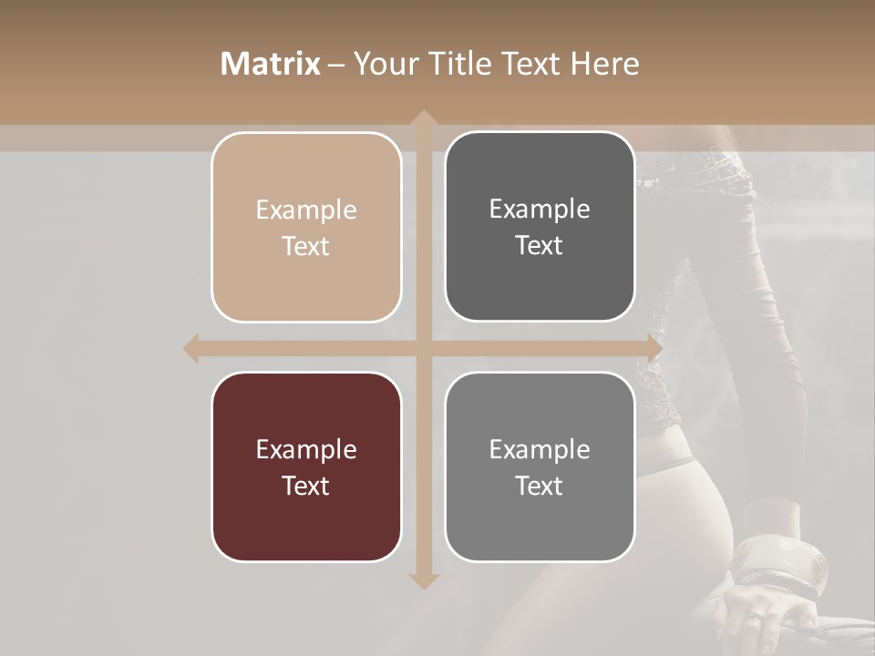 Look Beauty Hair PowerPoint Template