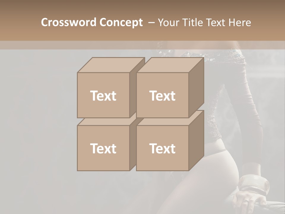 Look Beauty Hair PowerPoint Template