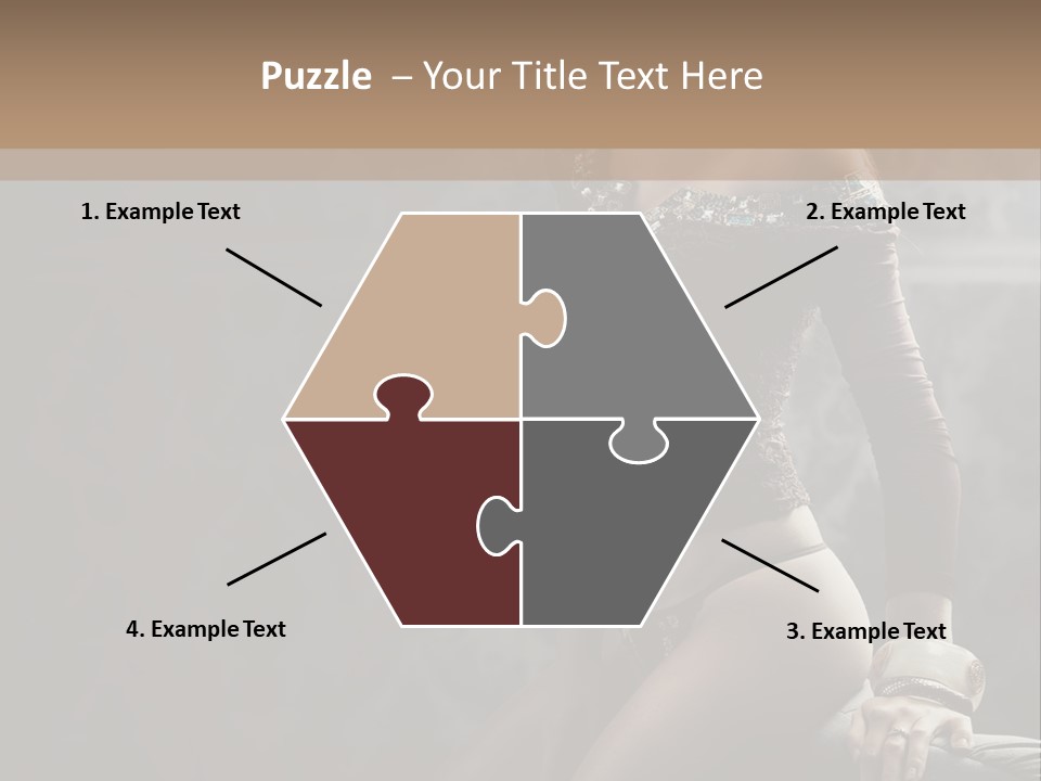 Look Beauty Hair PowerPoint Template