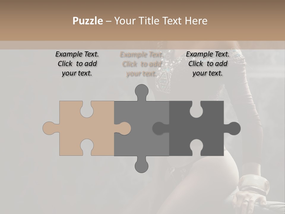 Look Beauty Hair PowerPoint Template