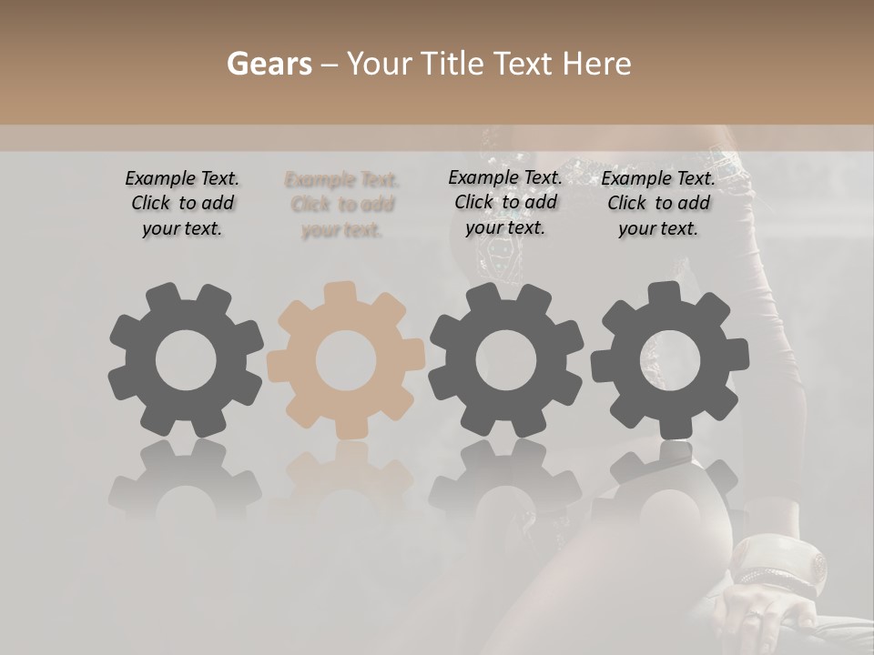 Look Beauty Hair PowerPoint Template