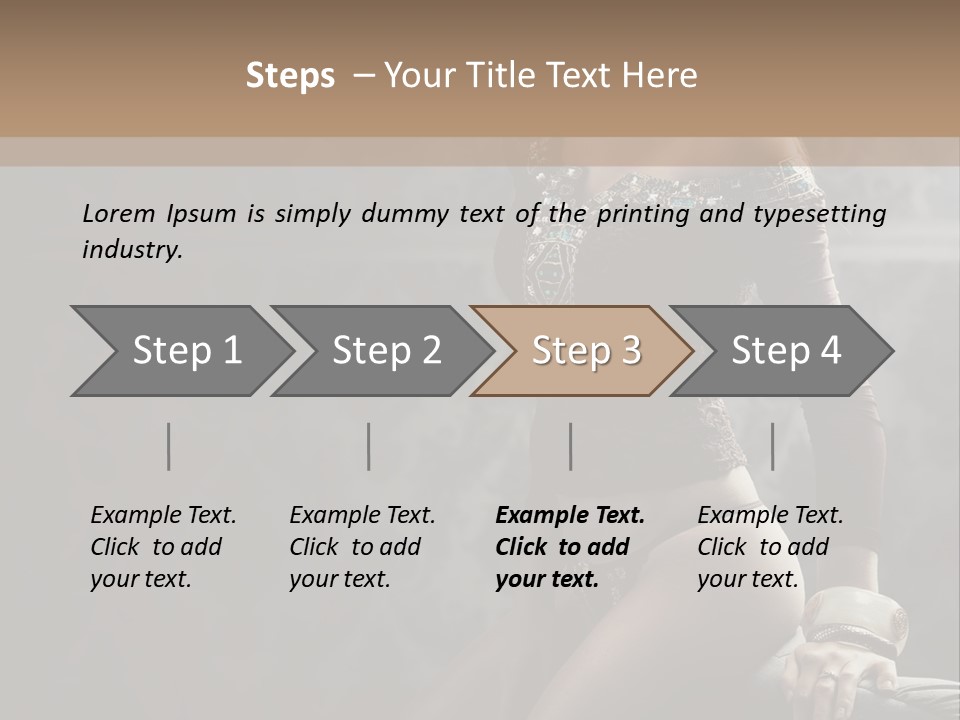 Look Beauty Hair PowerPoint Template