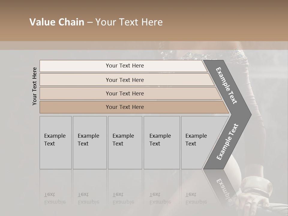 Look Beauty Hair PowerPoint Template