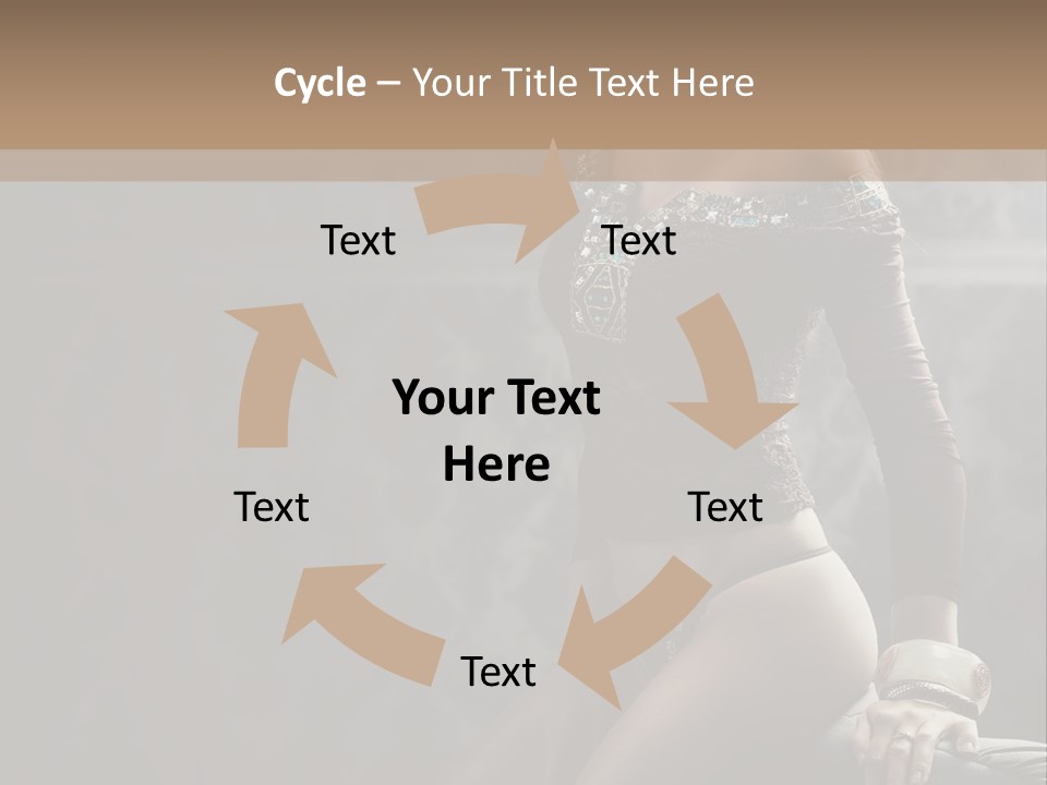 Look Beauty Hair PowerPoint Template