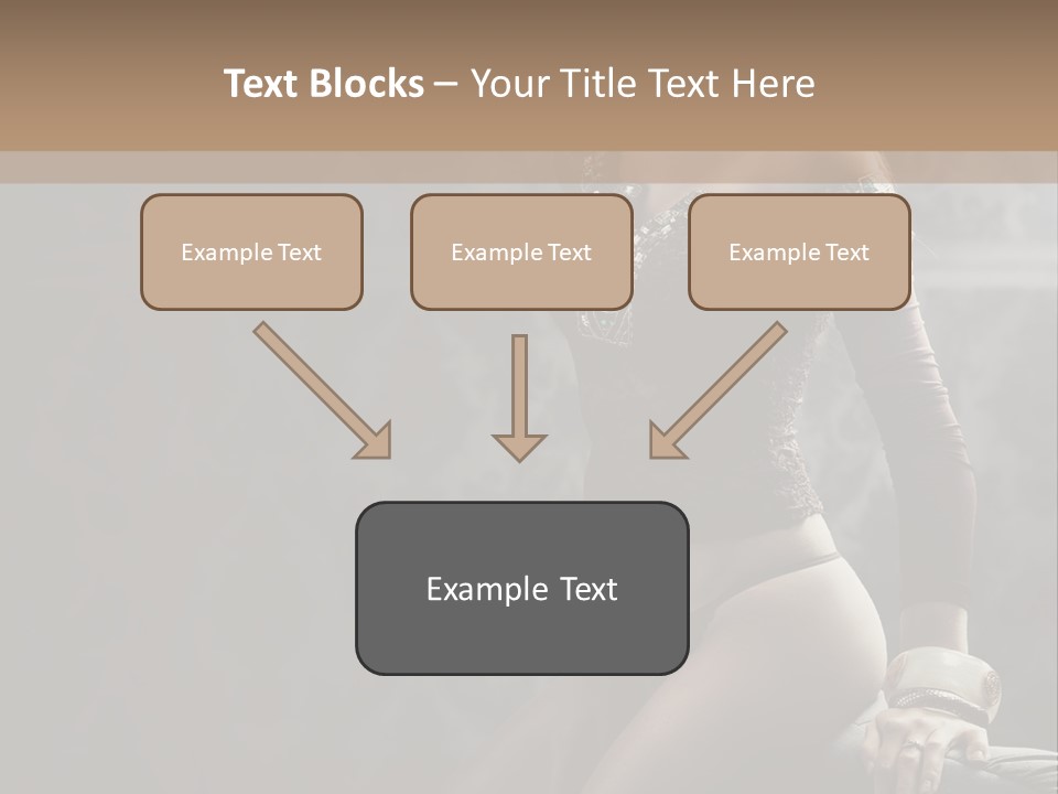 Look Beauty Hair PowerPoint Template