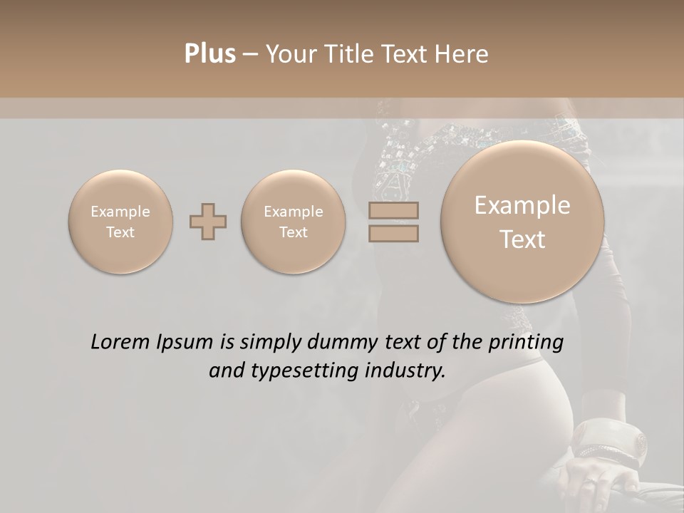 Look Beauty Hair PowerPoint Template