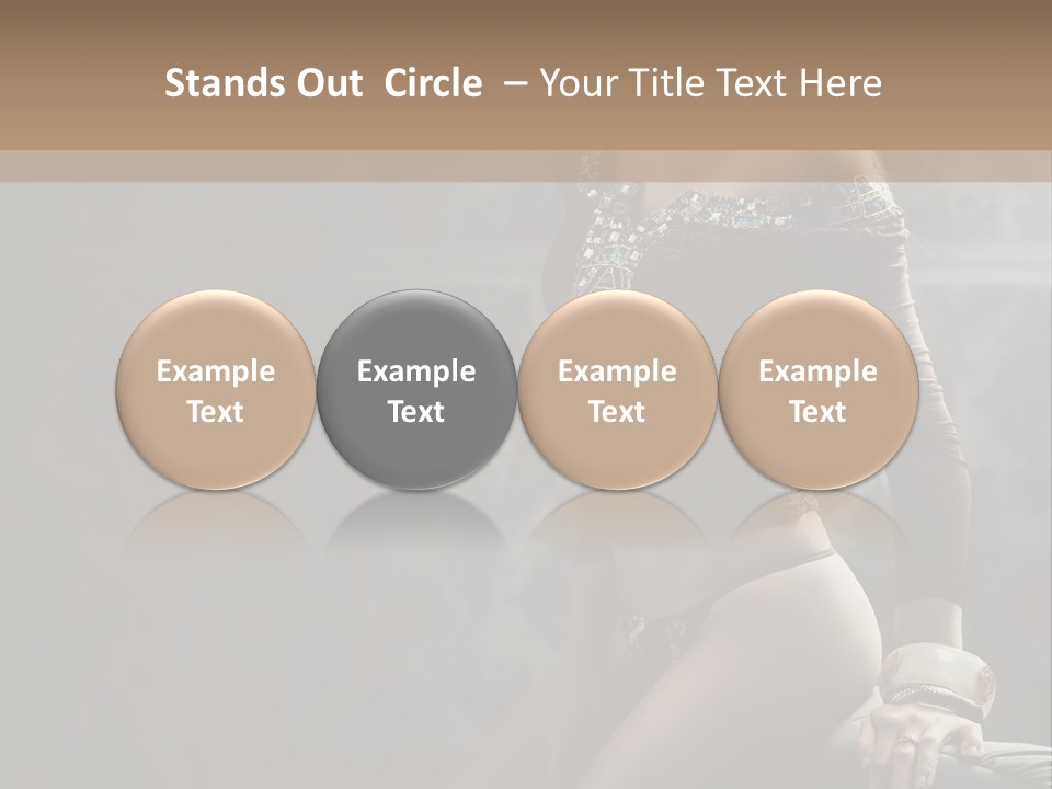 Look Beauty Hair PowerPoint Template