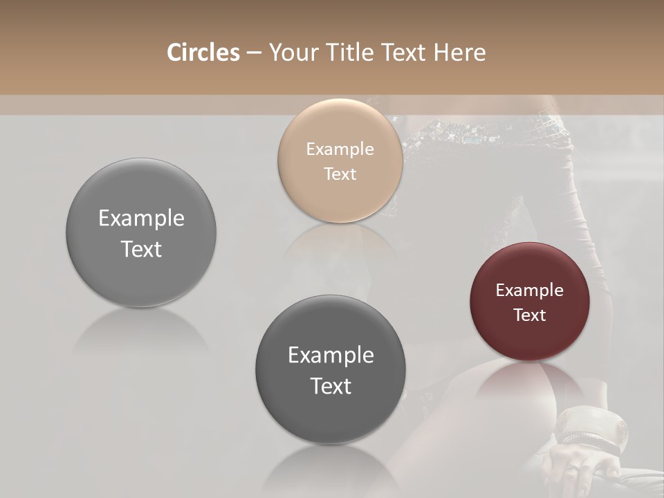 Look Beauty Hair PowerPoint Template