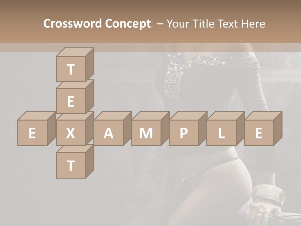 Look Beauty Hair PowerPoint Template