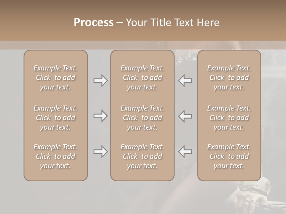 Look Beauty Hair PowerPoint Template