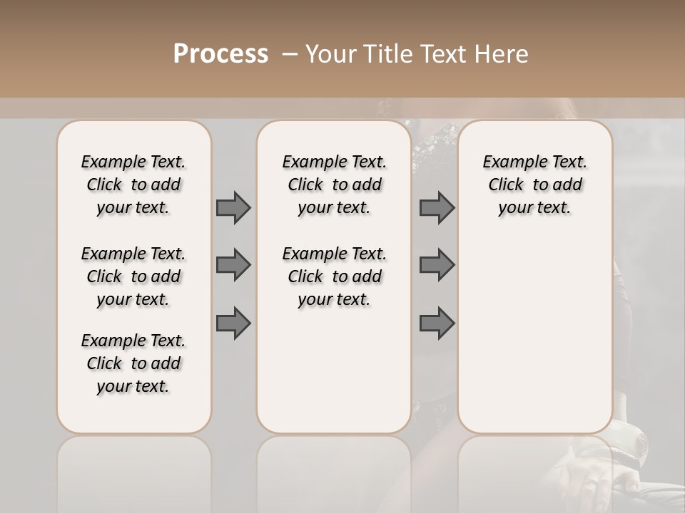 Look Beauty Hair PowerPoint Template