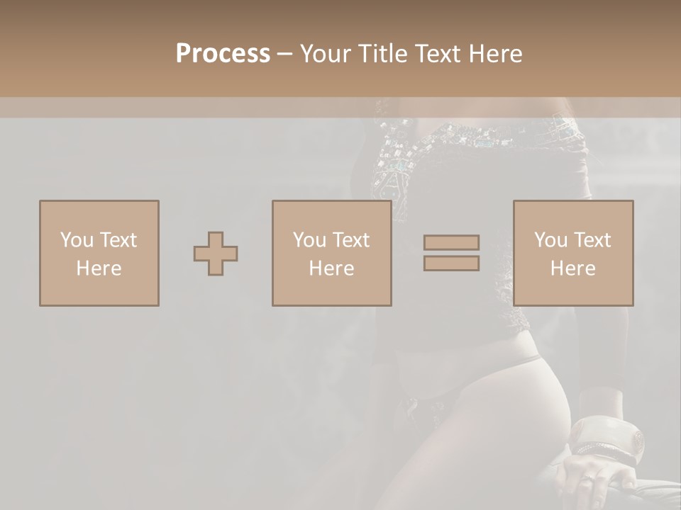 Look Beauty Hair PowerPoint Template