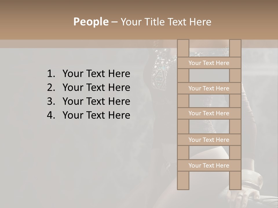 Look Beauty Hair PowerPoint Template