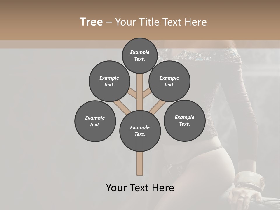 Look Beauty Hair PowerPoint Template