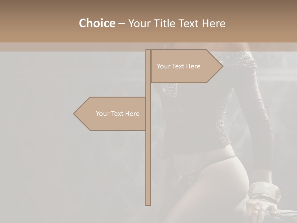 Look Beauty Hair PowerPoint Template