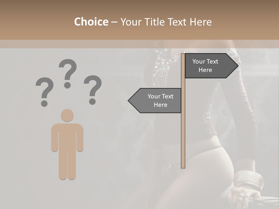 Look Beauty Hair PowerPoint Template
