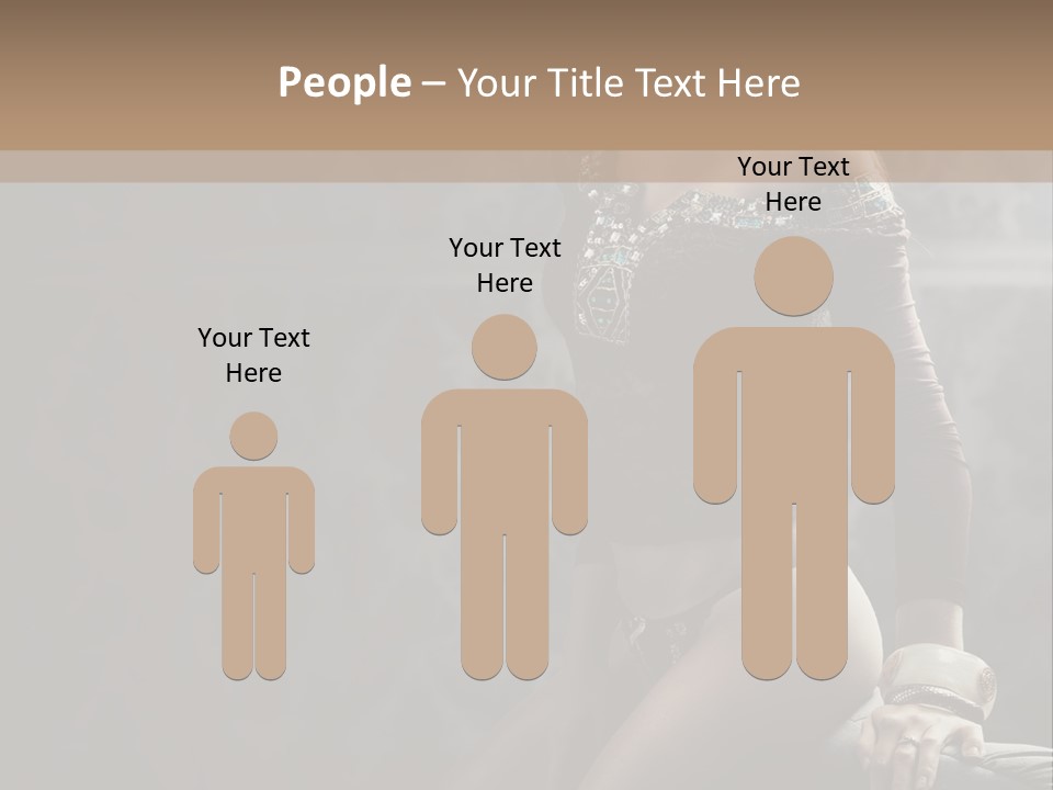 Look Beauty Hair PowerPoint Template