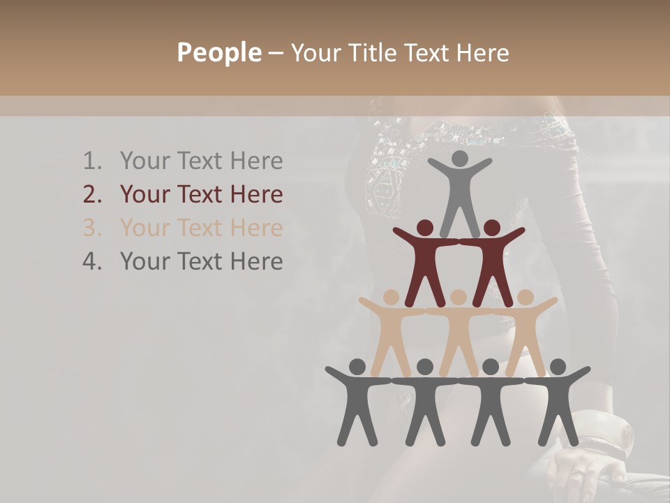 Look Beauty Hair PowerPoint Template