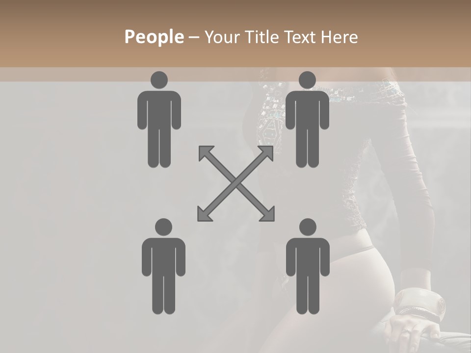 Look Beauty Hair PowerPoint Template