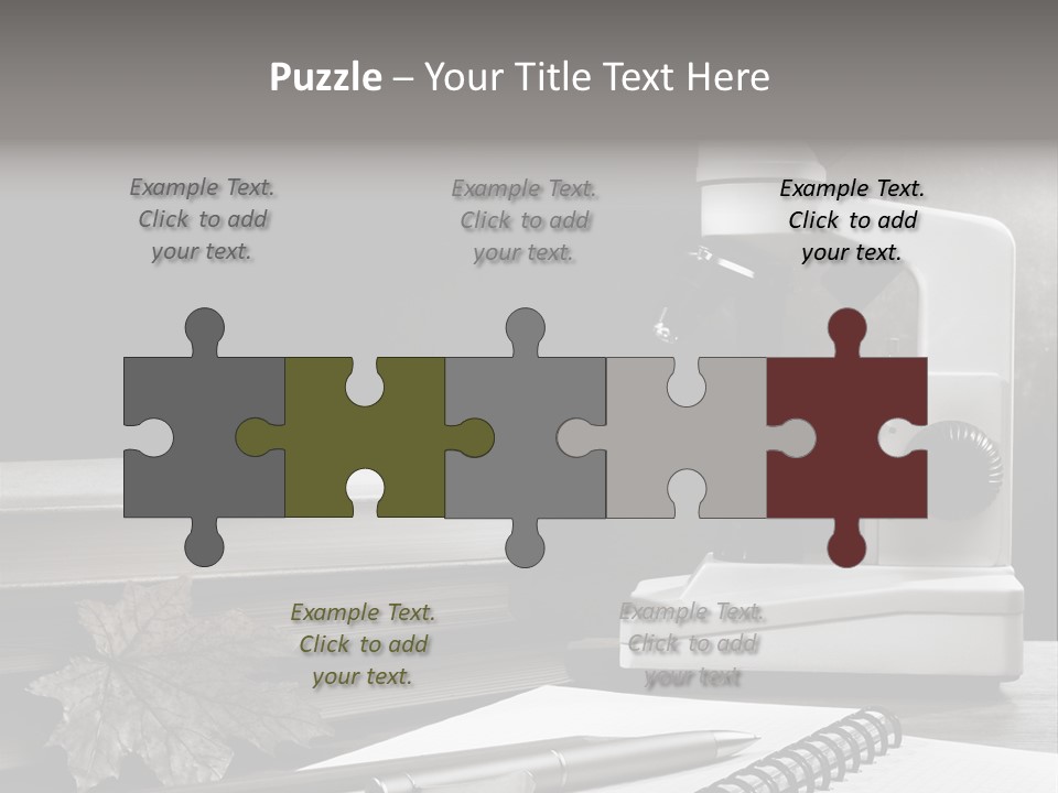 Stack Board Instrument PowerPoint Template