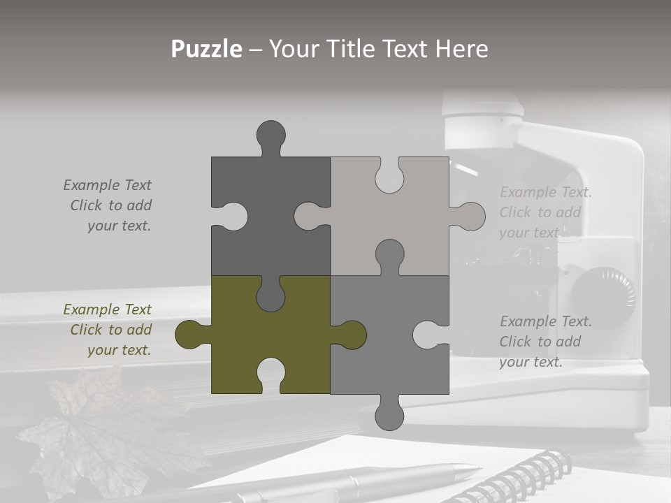 Stack Board Instrument PowerPoint Template