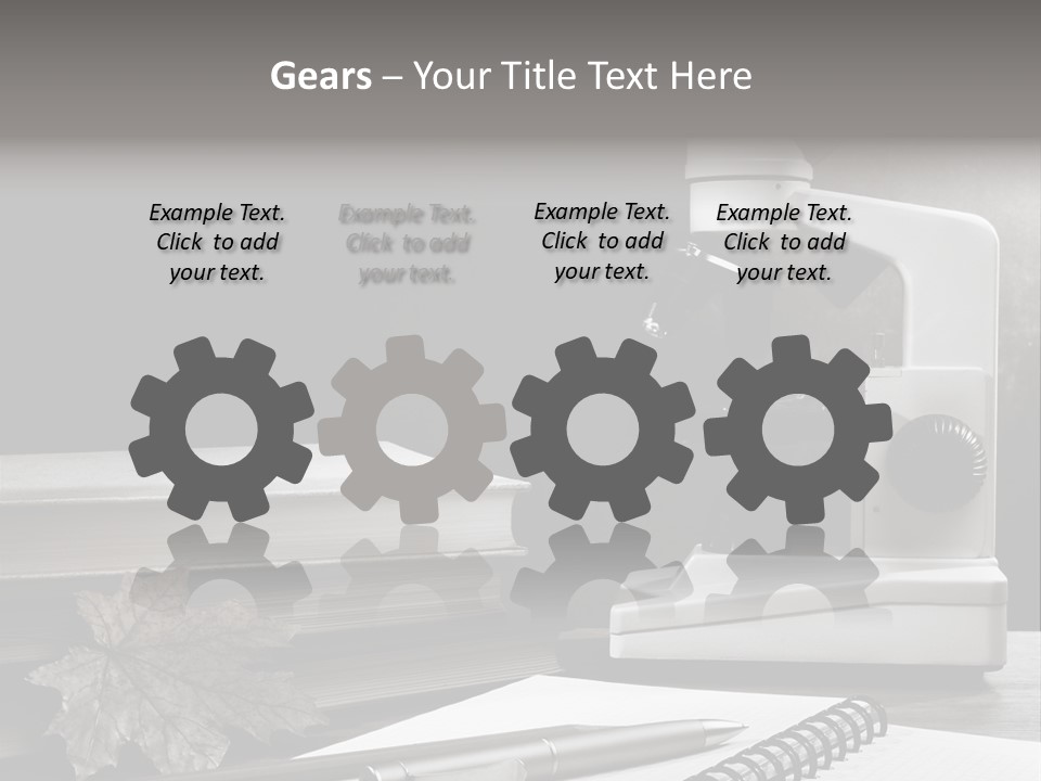 Stack Board Instrument PowerPoint Template