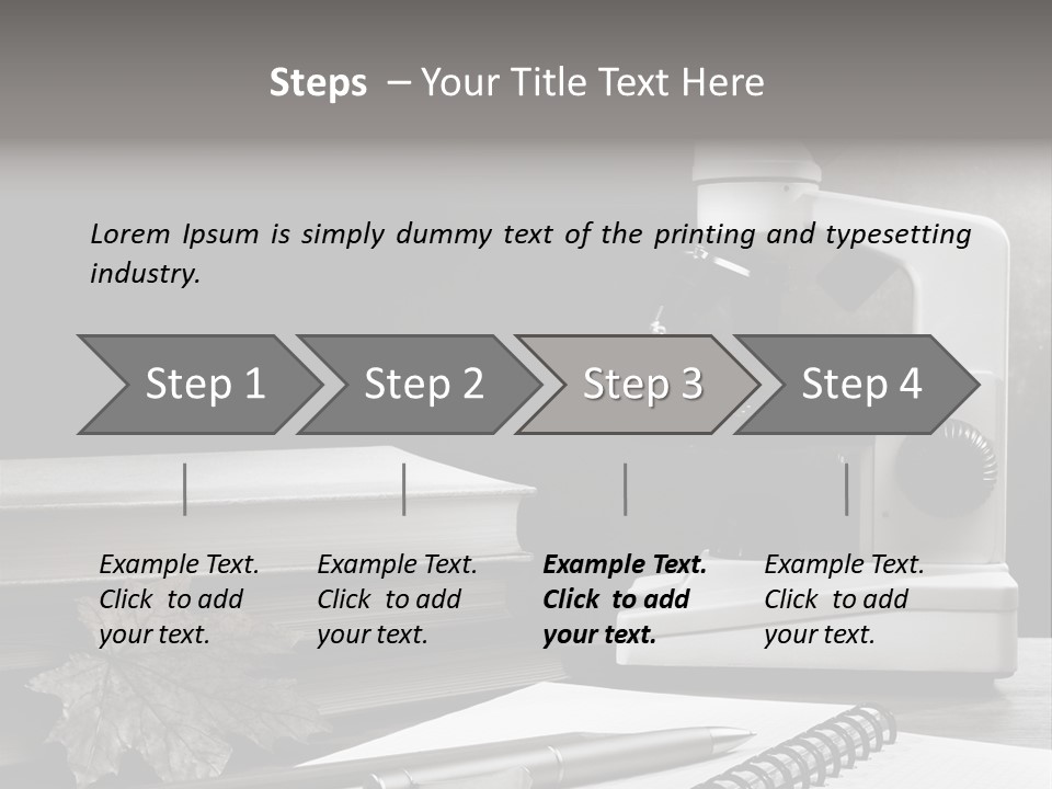 Stack Board Instrument PowerPoint Template