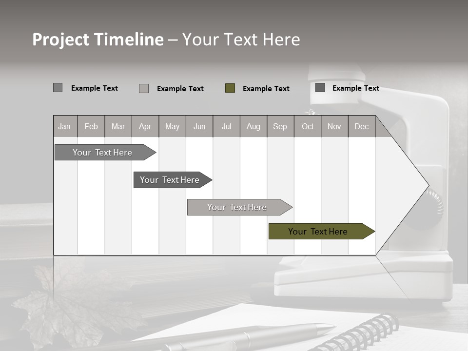 Stack Board Instrument PowerPoint Template