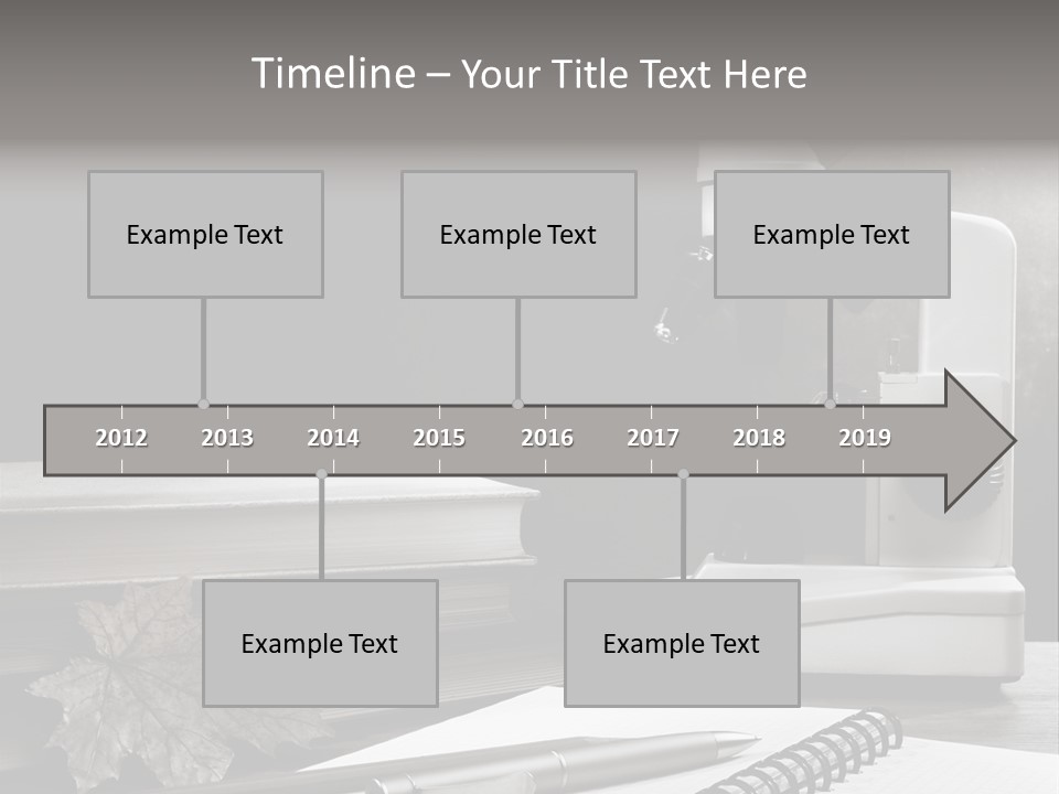 Stack Board Instrument PowerPoint Template