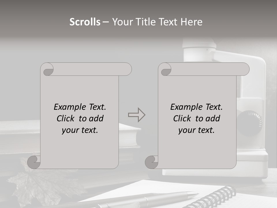 Stack Board Instrument PowerPoint Template