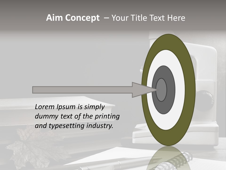 Stack Board Instrument PowerPoint Template